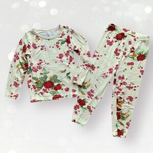 Bestaroo Modal Floral On Yellow Pajamas